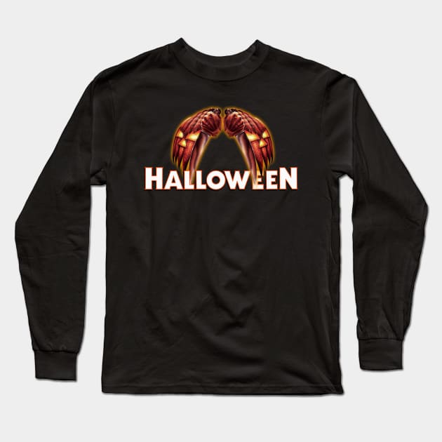 Halloween Long Sleeve T-Shirt by pizowell